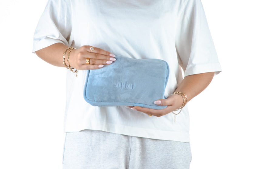 Aylel™ varmepude i skyblå